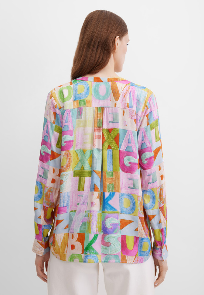 Блузка с длинным рукавом