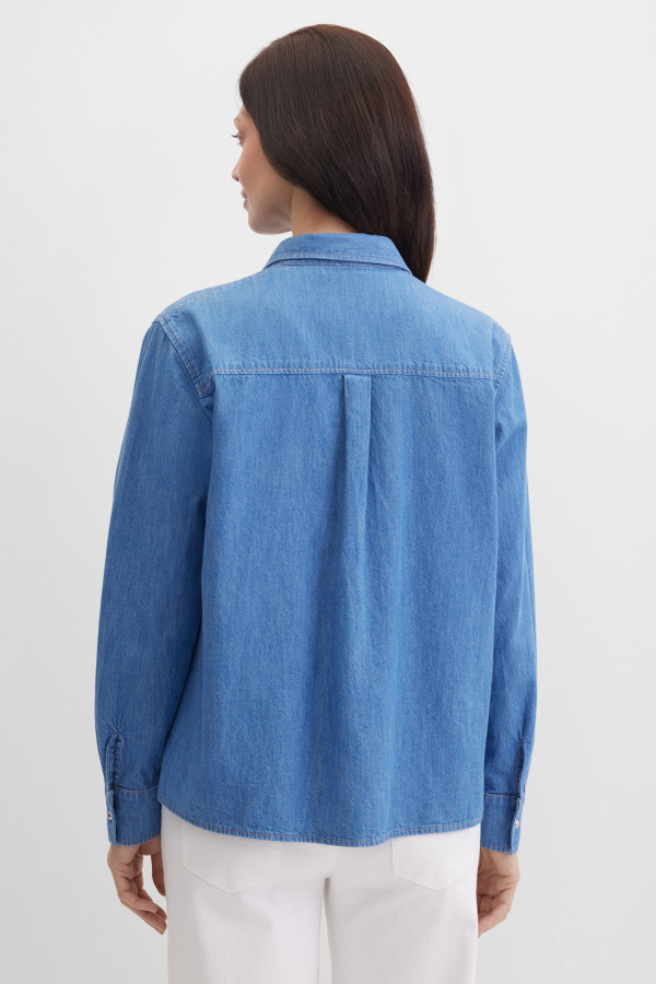 Блузка из денима