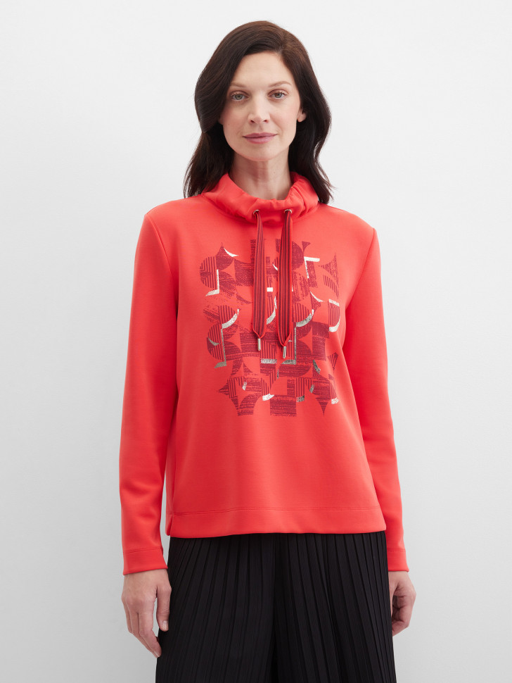 Свитшот свободного кроя