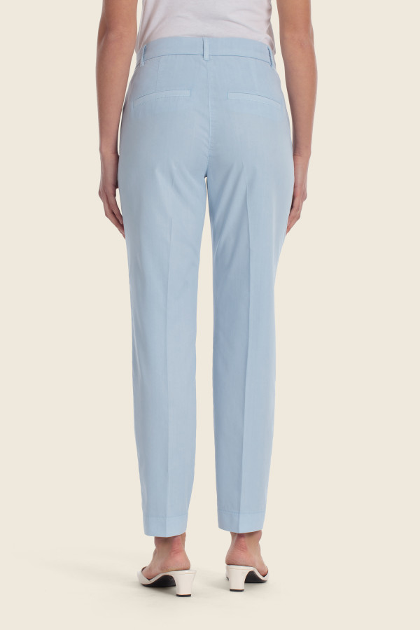 Брюки зауженные укороченные