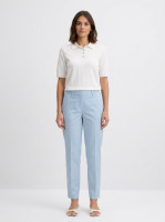 Брюки зауженные укороченные