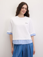 Футболка с рисунком на спине