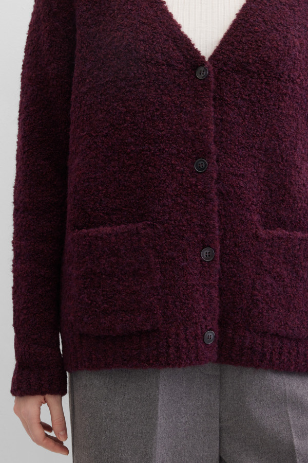 Кардиган прямого кроя