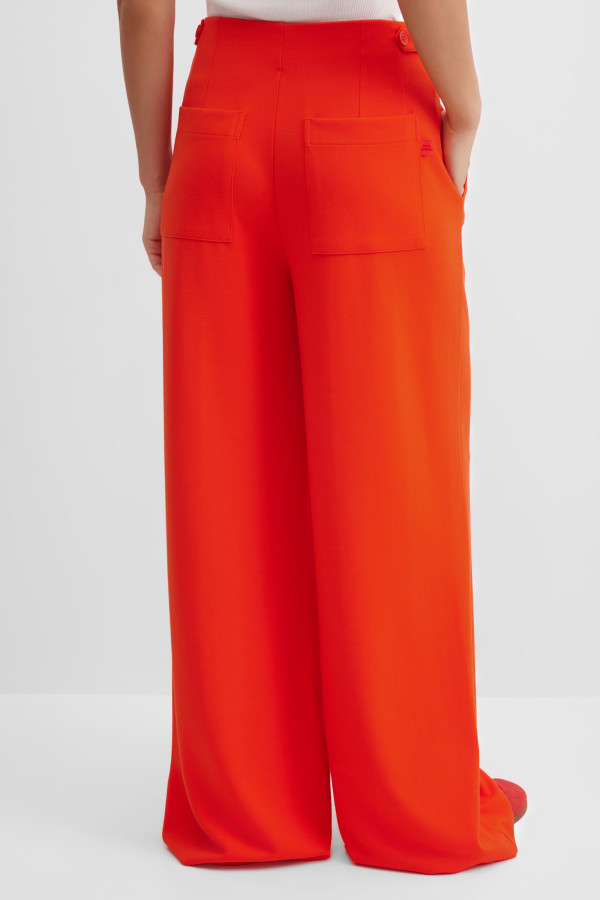 Брюки широкие