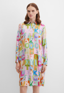 Платье-рубашка миди