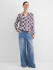 Блузка с длинным рукавом