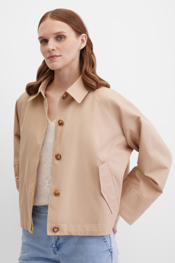 Куртка-ветровка на пуговицах