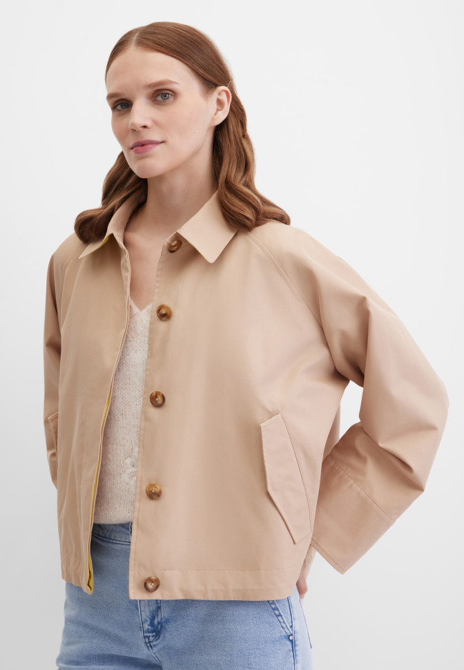 Куртка-ветровка на пуговицах