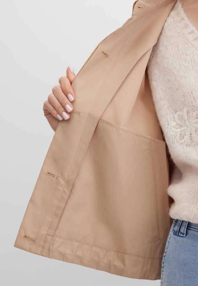 Куртка-ветровка на пуговицах