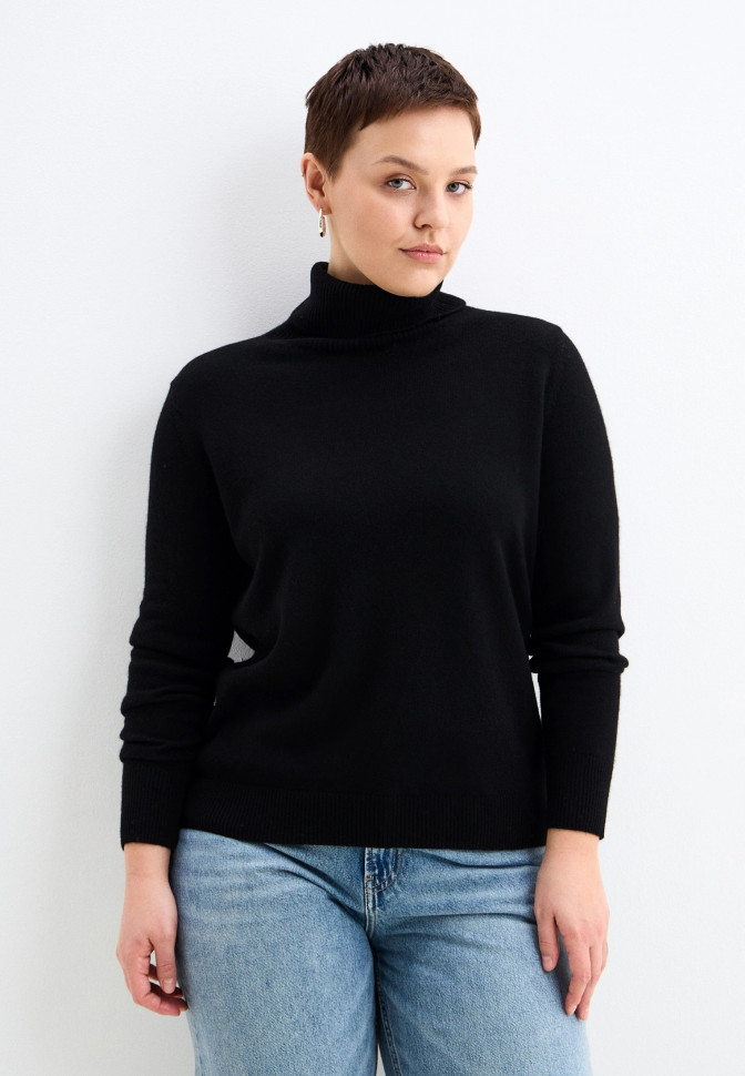 Водолазка прямого кроя