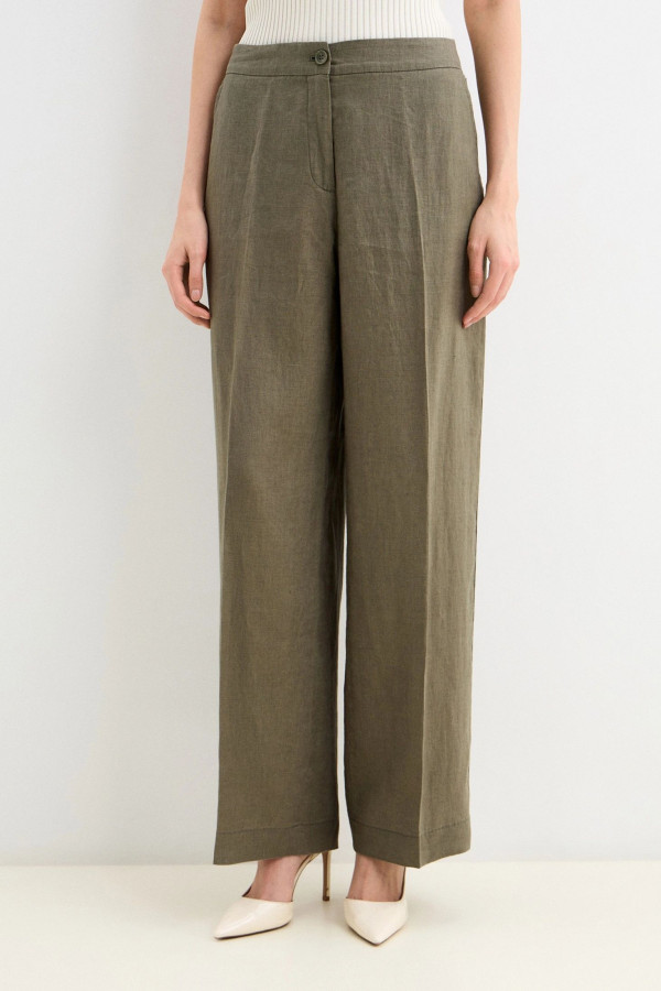 Брюки изо льна
