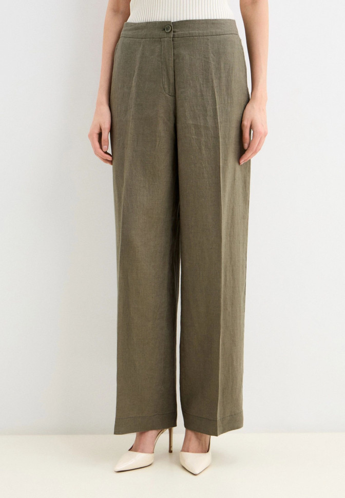 Брюки изо льна