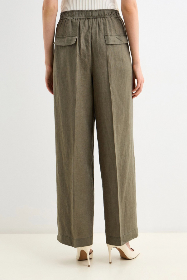 Брюки изо льна