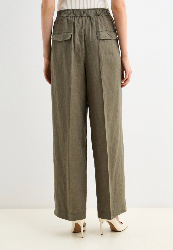 Брюки изо льна