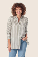 Блузка свободная в полоску