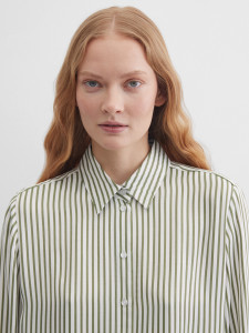 Блузка свободная в полоску