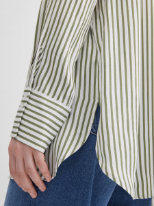 Блузка свободная в полоску