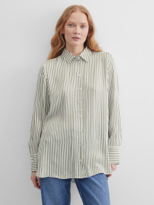 Блузка свободная в полоску