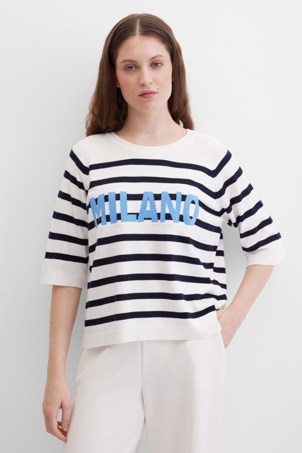 Джемпер свободный