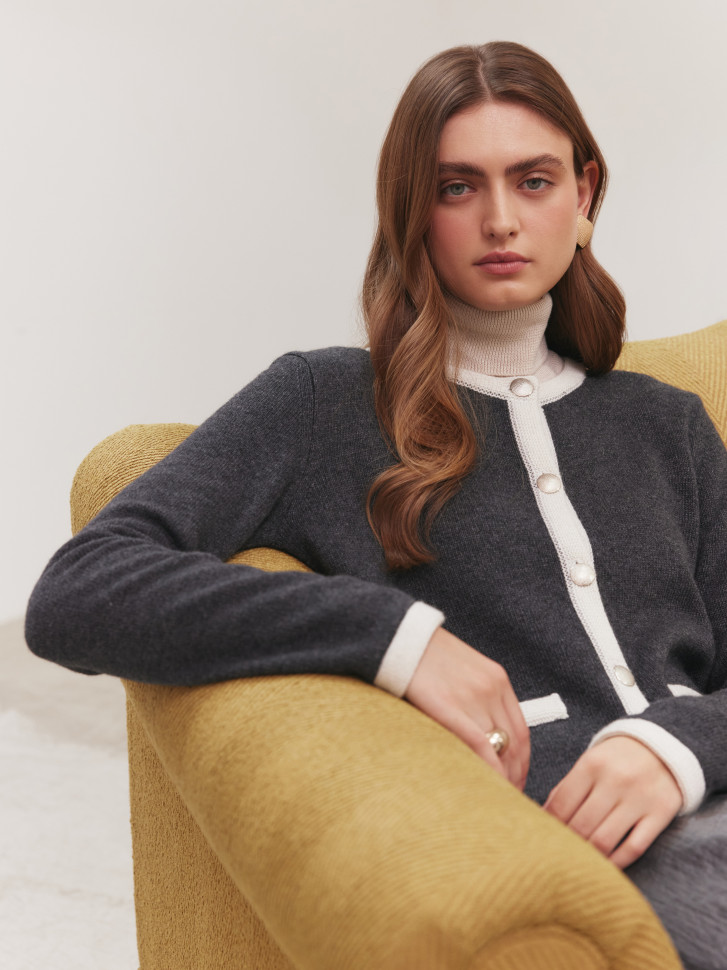 Кардиган из шерсти и кашемира