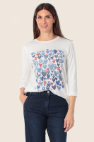 Лонгслив с рукавами 3/4