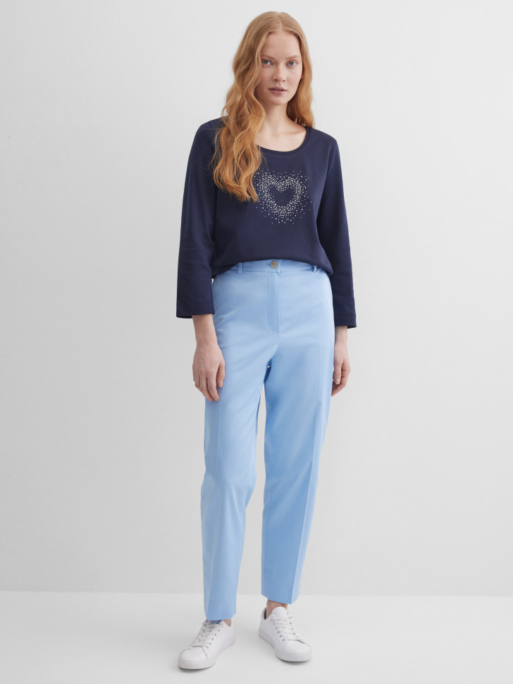 Брюки зауженные