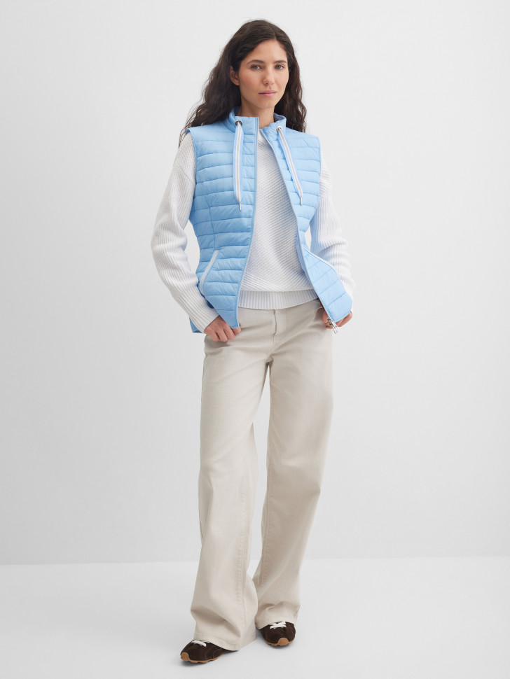 Жилет стеганый утепленный