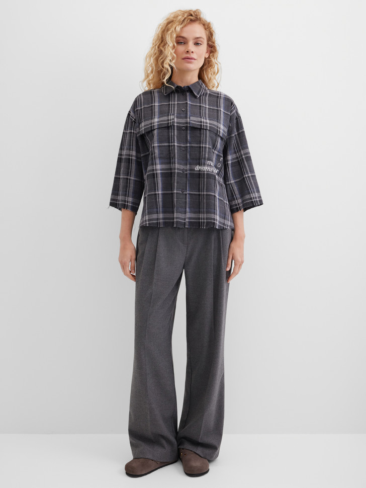 Рубашка в клетку