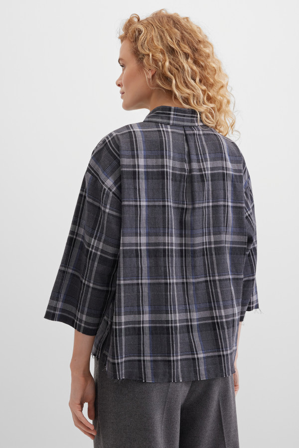 Рубашка в клетку