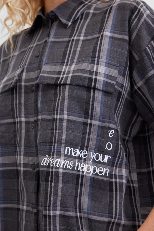 Рубашка в клетку