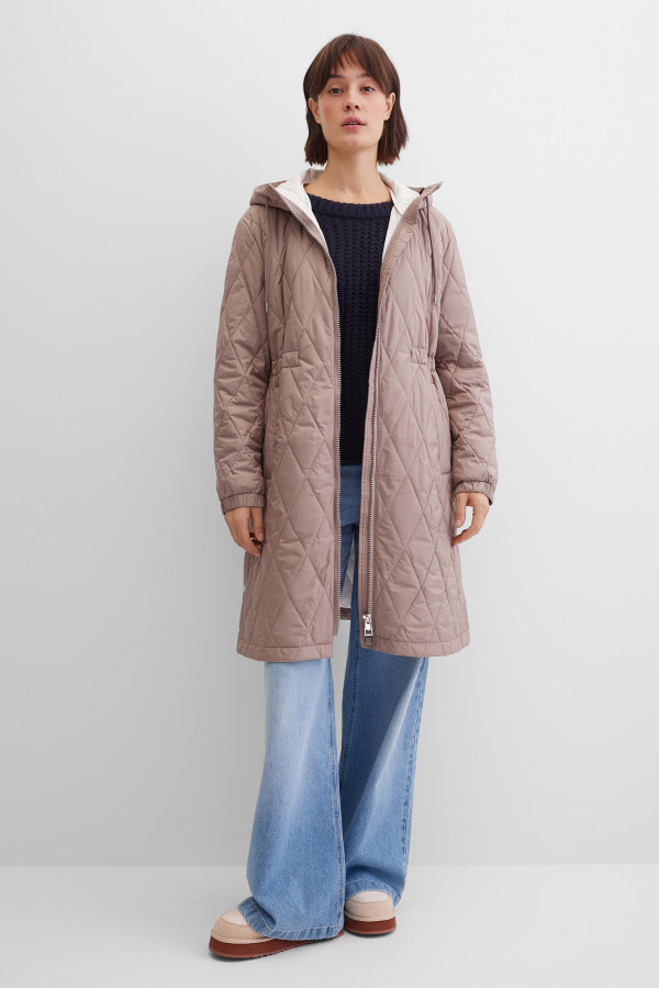 Пальто утепленное