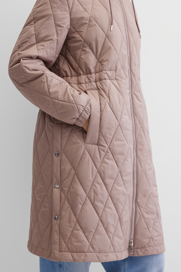 Пальто утепленное