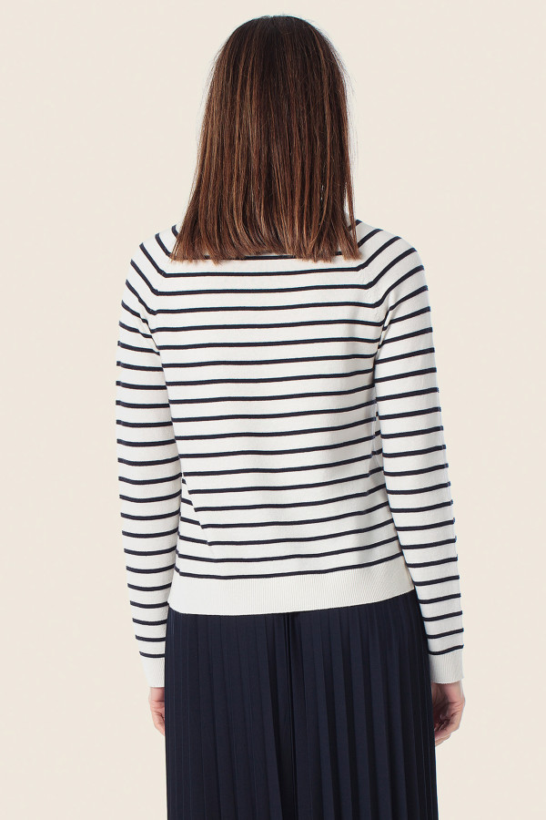 Джемпер в полоску