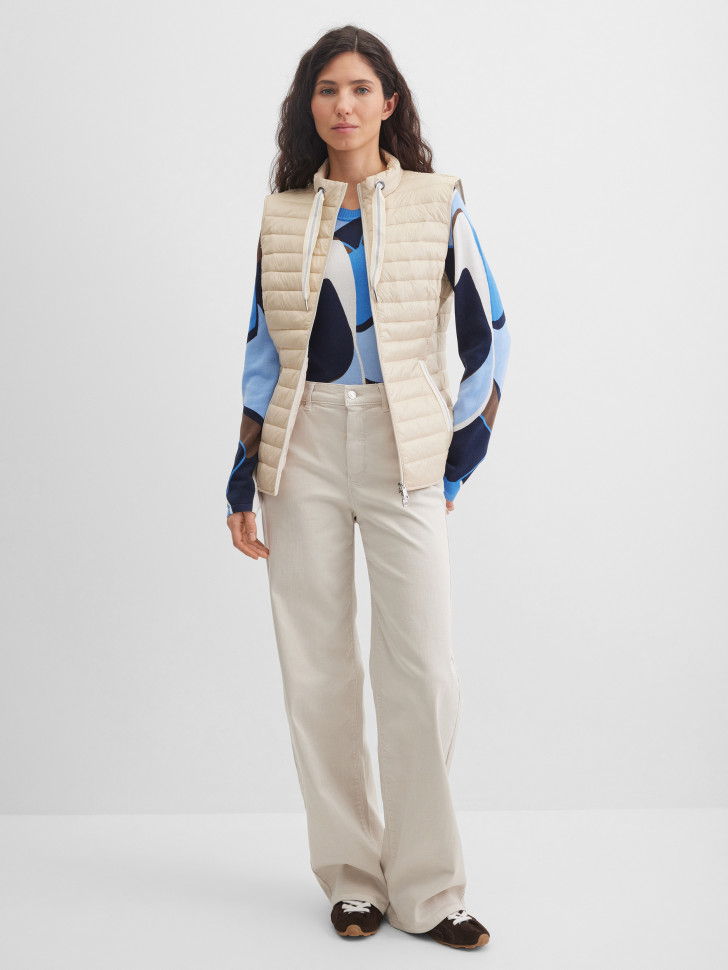 Жилет стеганый утепленный