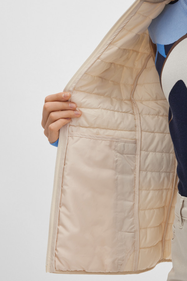 Жилет стеганый утепленный