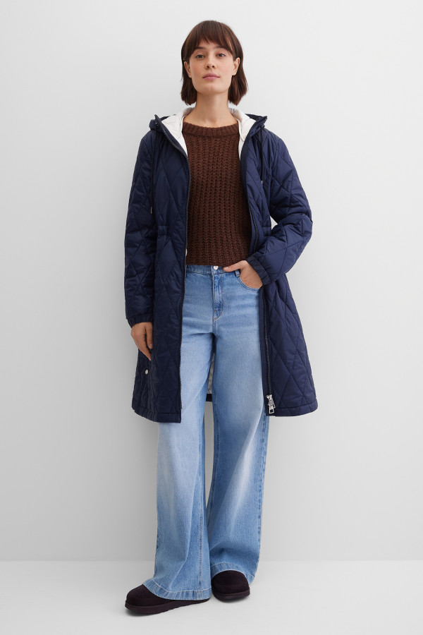 Пальто утепленное