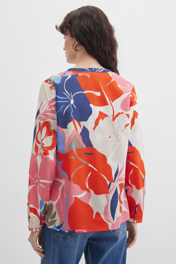 Блузка с принтом