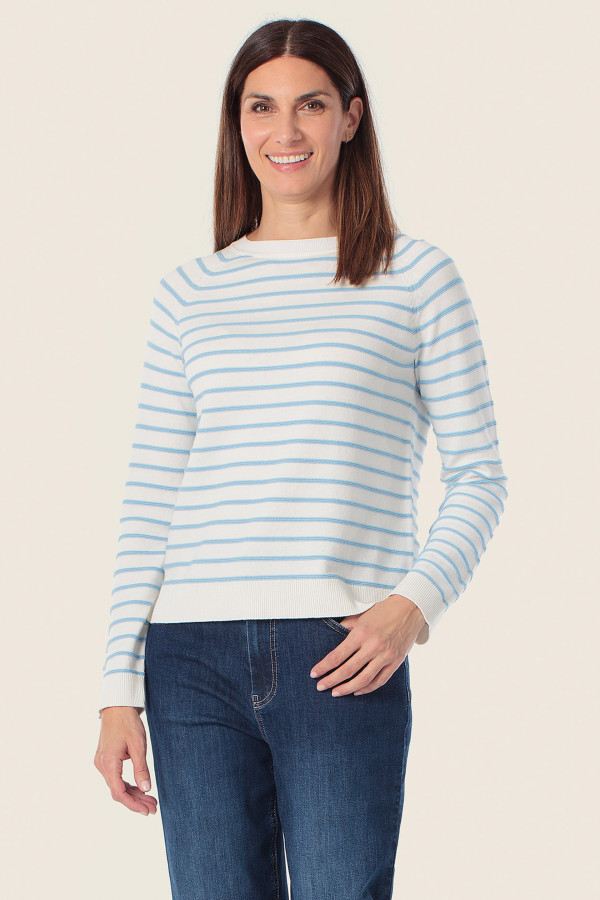 Джемпер в полоску