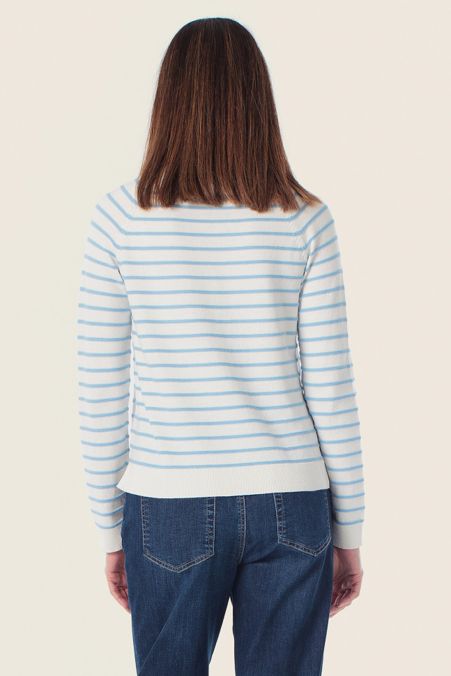 Джемпер в полоску
