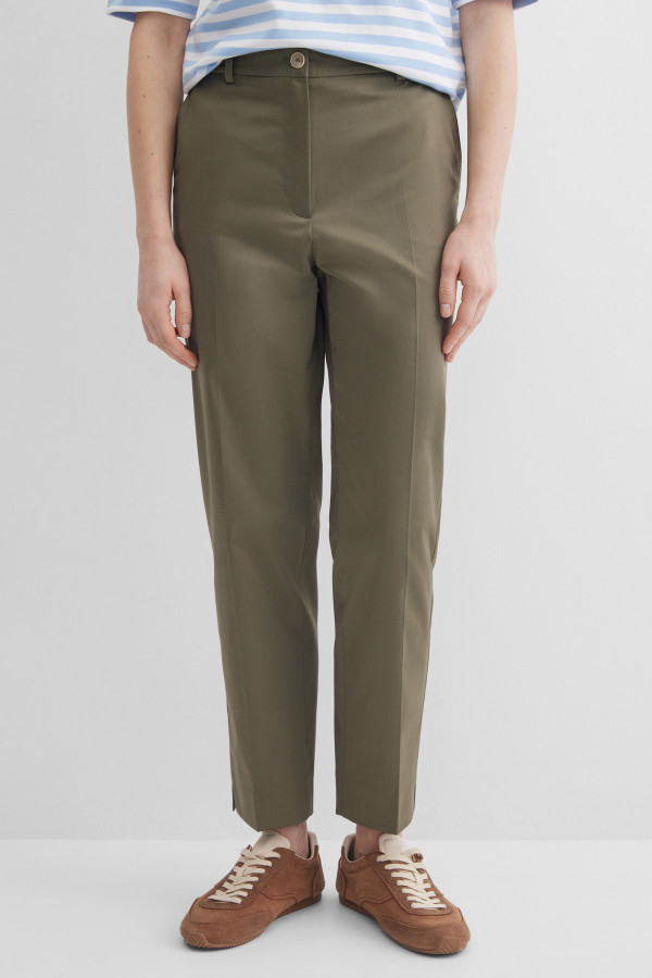 Брюки зауженные