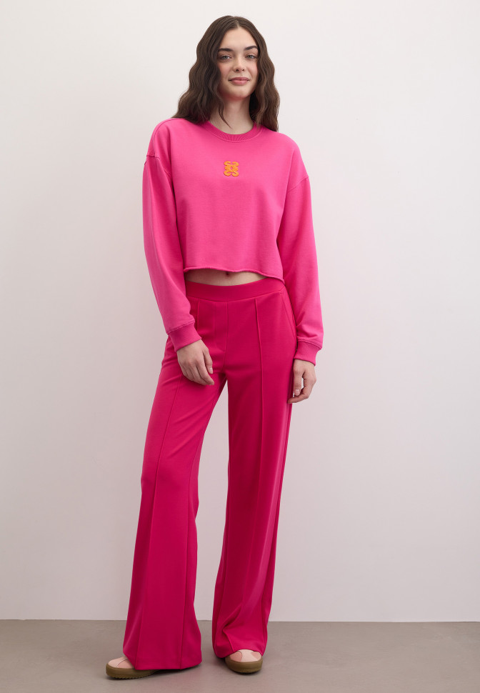 Свитшот укороченный