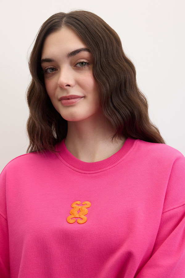 Свитшот укороченный