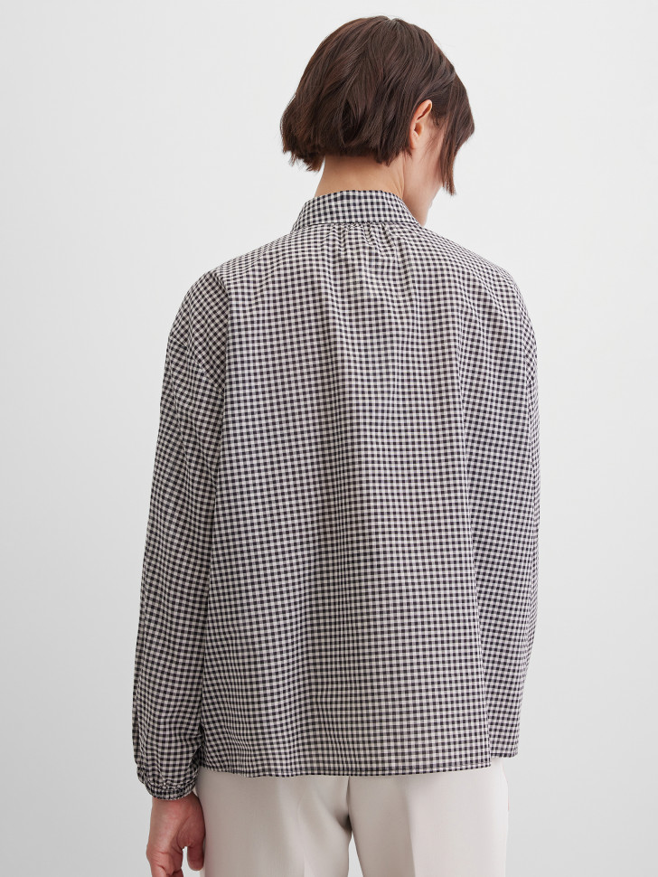 Блузка в клетку