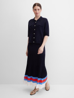 Юбка трикотажная макси