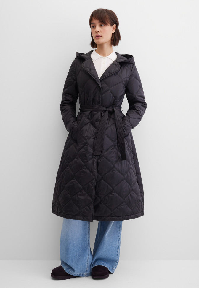 Пальто утепленное