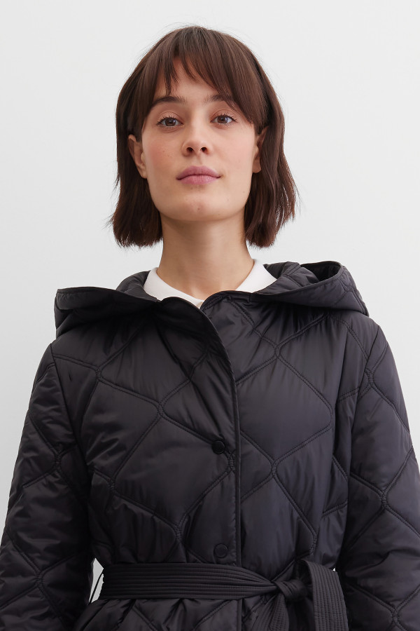 Пальто утепленное