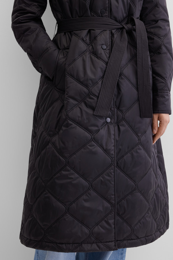 Пальто утепленное