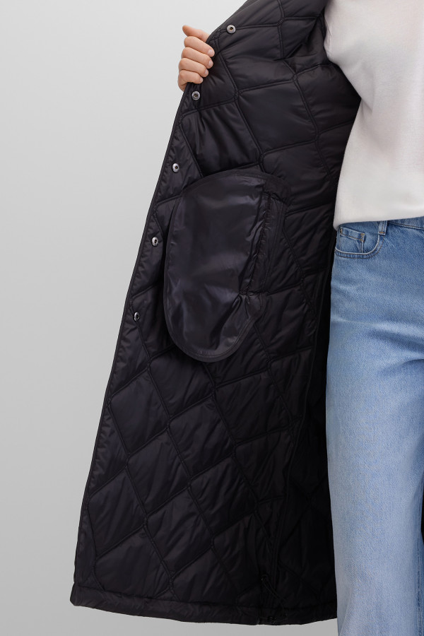 Пальто утепленное