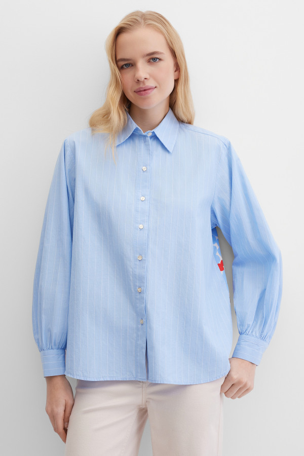 Блузка свободная