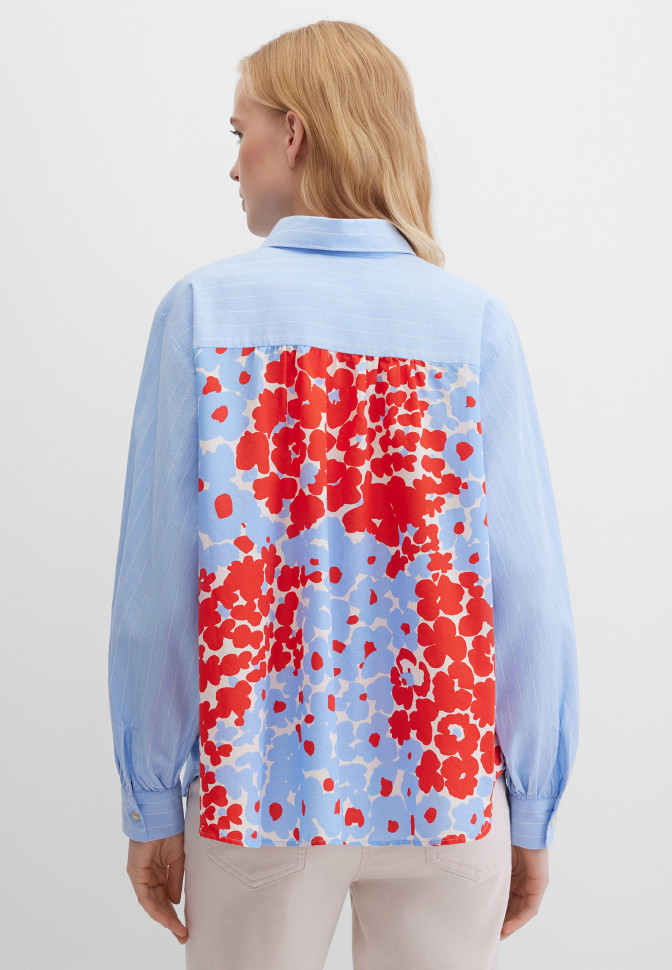 Блузка свободная